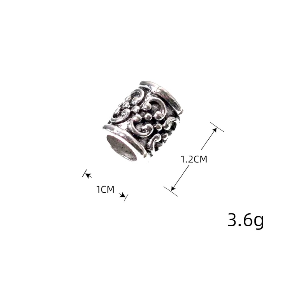 10 PCE Simple Hair Rings - Picture 7 of 7